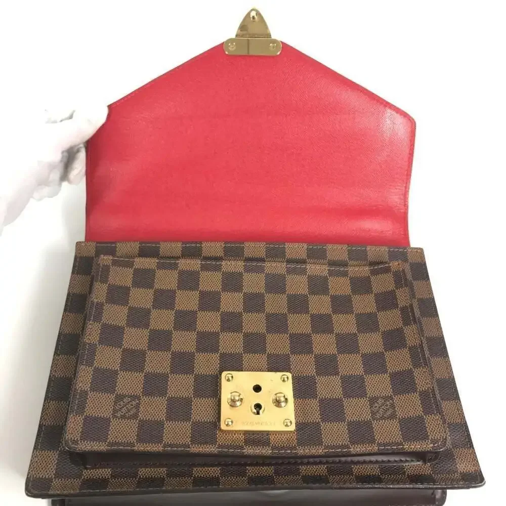 LOUIS VUITTON Brown Damier Canvas Shoulder Bag